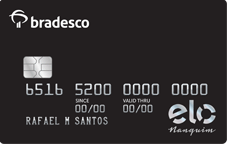 Cartão Bradesco Elo Nanquim