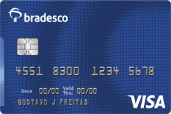 Cartão Bradesco Visa Internacional