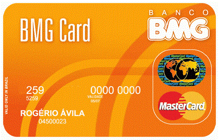cartão de crédito BMG Card