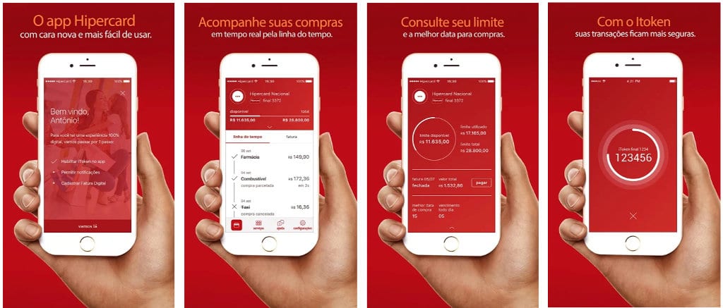 Aplicativo Hipercard cartão de crédito Aplicativo Hipercard