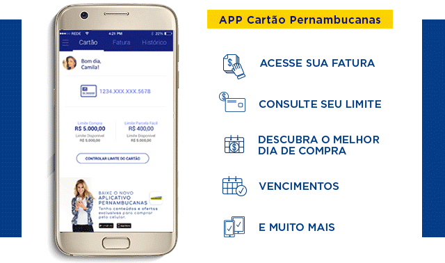Aplicativo Pernabucanas