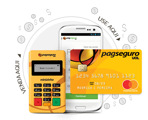 Cartão de crédito da PagSeguro