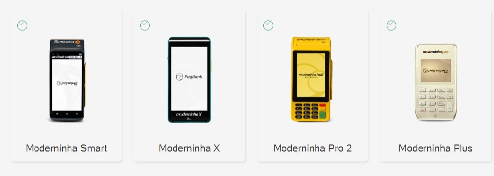 Tipos de Moderninha