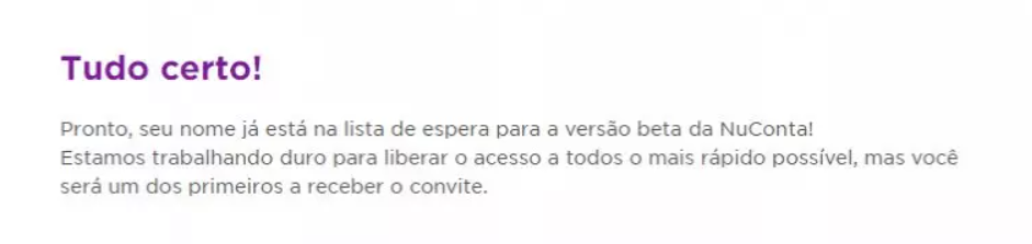 Conta nubank